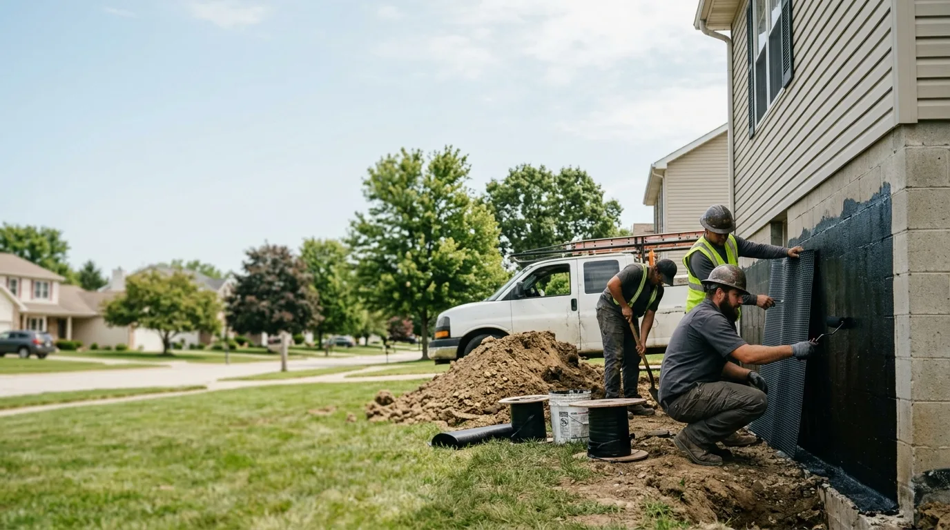 Basement Waterproofing in Villa Ridge, IL near me